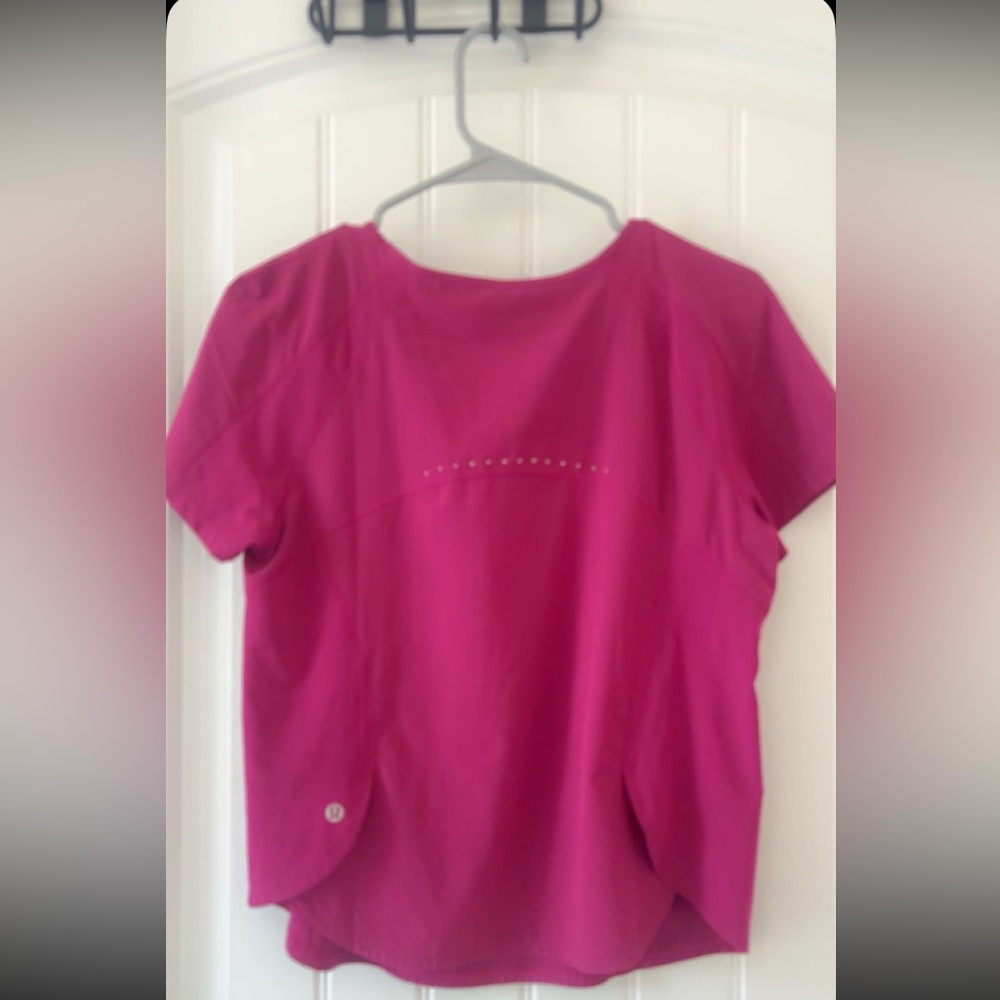 lululemon athletica Pink Short Sleeve Tee